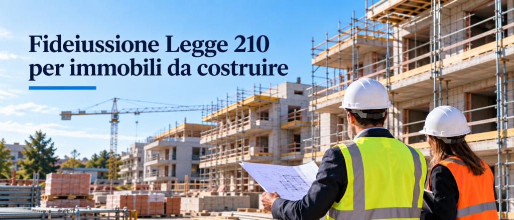 Fideiussione Legge 210 per immobili da costruire e tutela degli acconti