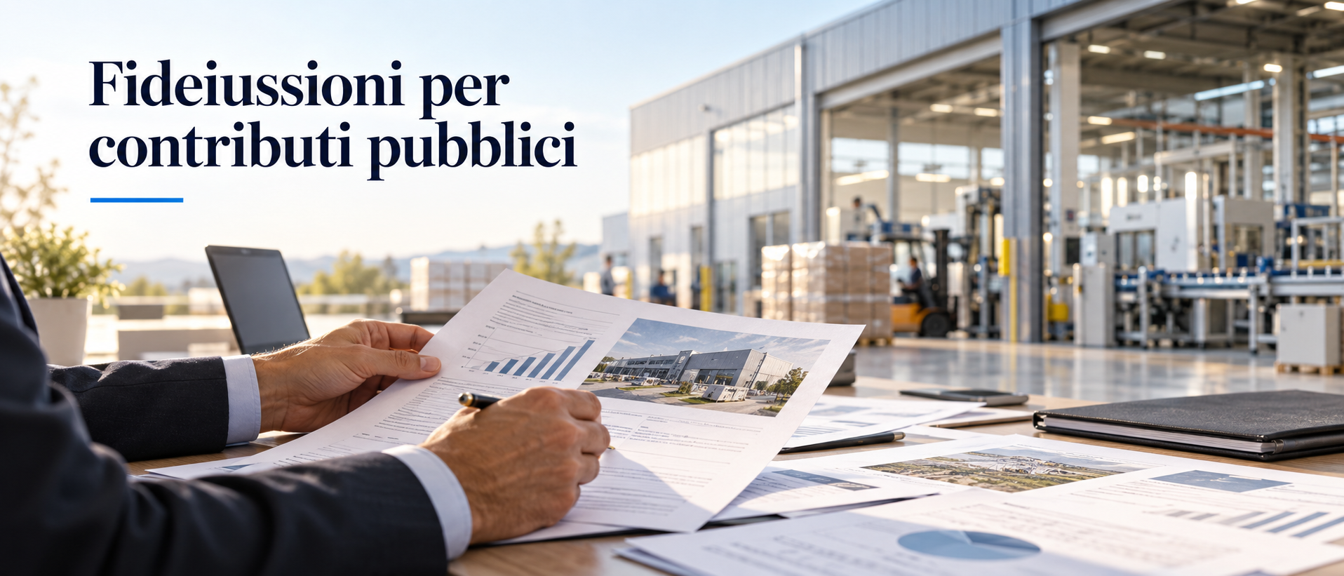 Fideiussioni per contributi pubblici per investimenti e crescita aziendale